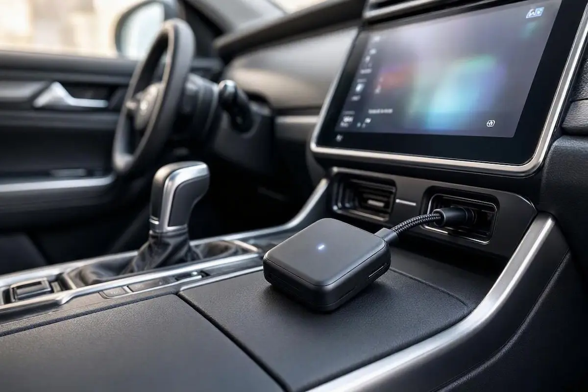 aawireless keeps disconnecting troubleshooting adapter blinking led light in car console