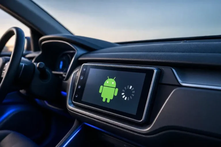 android car stereo boot loop