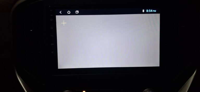 Android Car Stereo Touch Screen Inverted Calibration