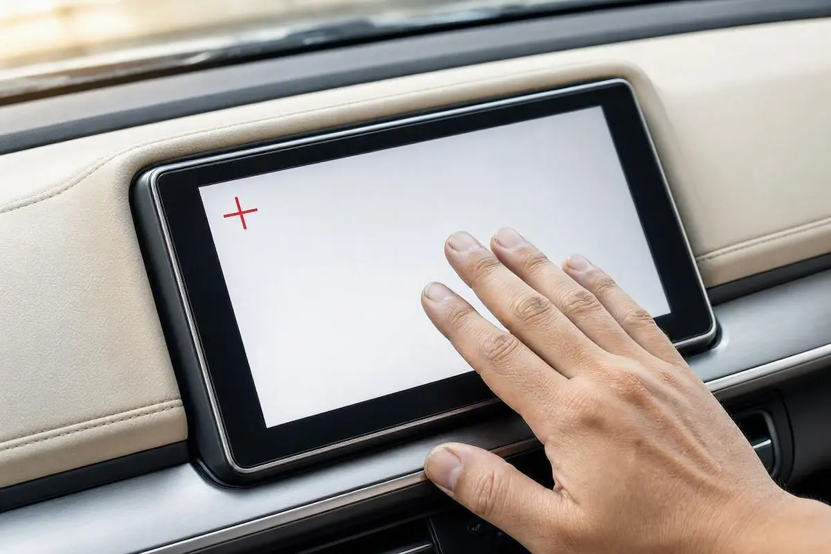 android car stereo touch screen inverted