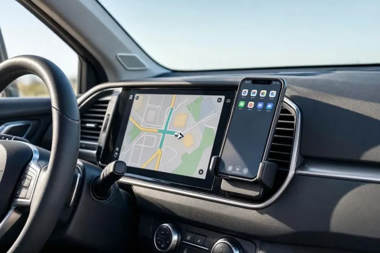 apple carplay gps inaccurate navigation arrow drifting off road on car dashboard screen