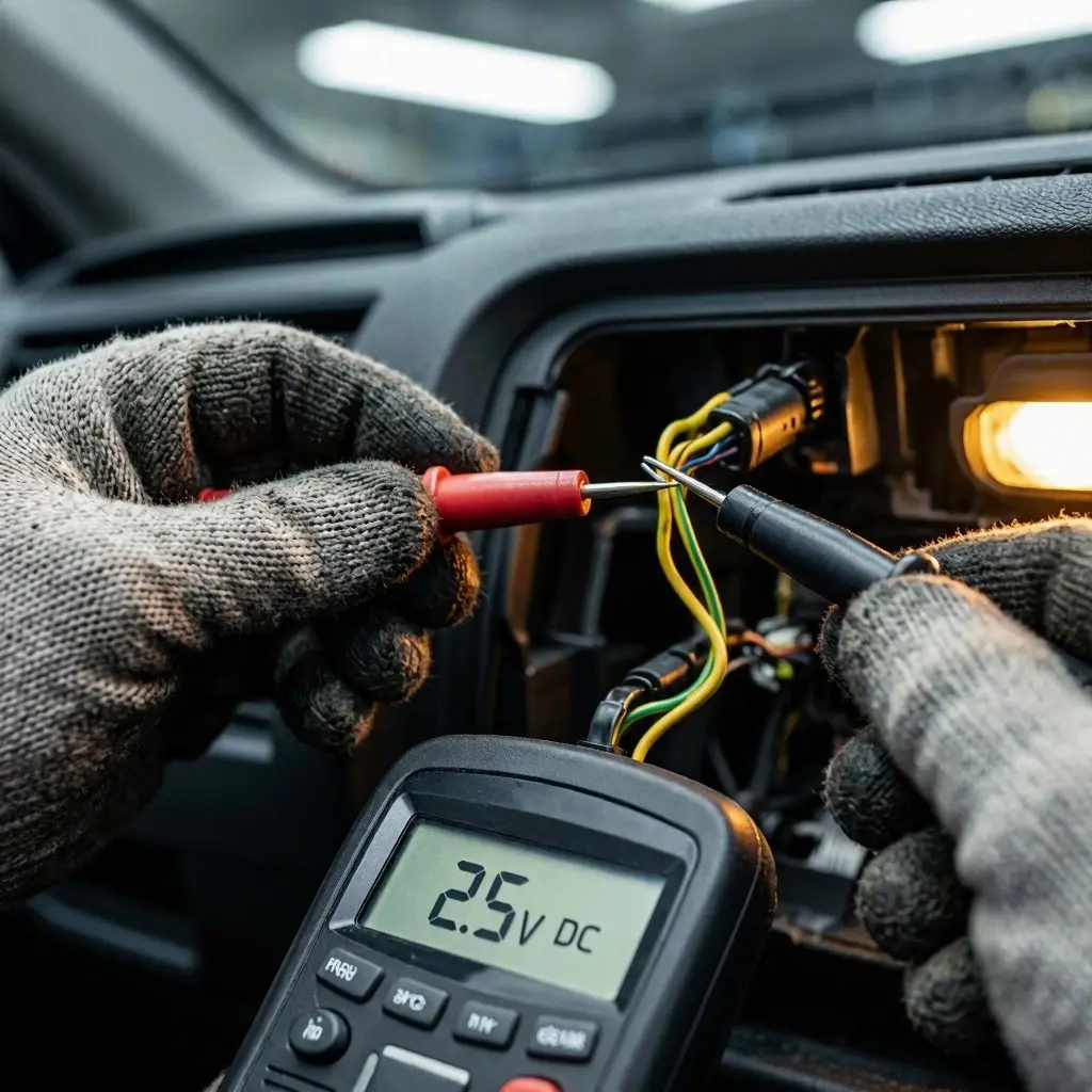 canbus voltage test with multimeter