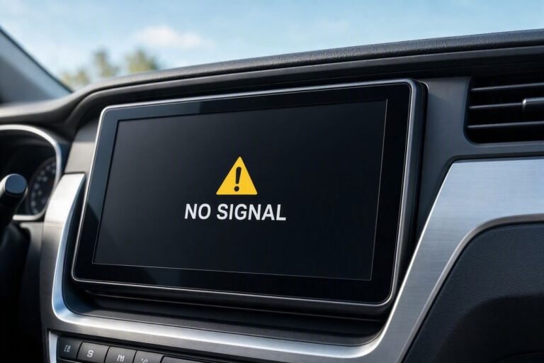 Fix Reverse Camera No Signal hindi