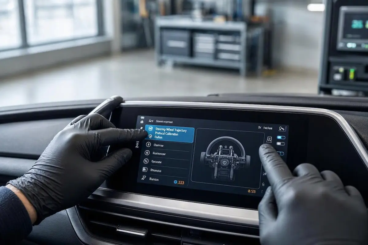 CAN Bus Steering Angle Sensor Calibration calibrating canbus steering angle settings to fix reverse camera guidelines not moving